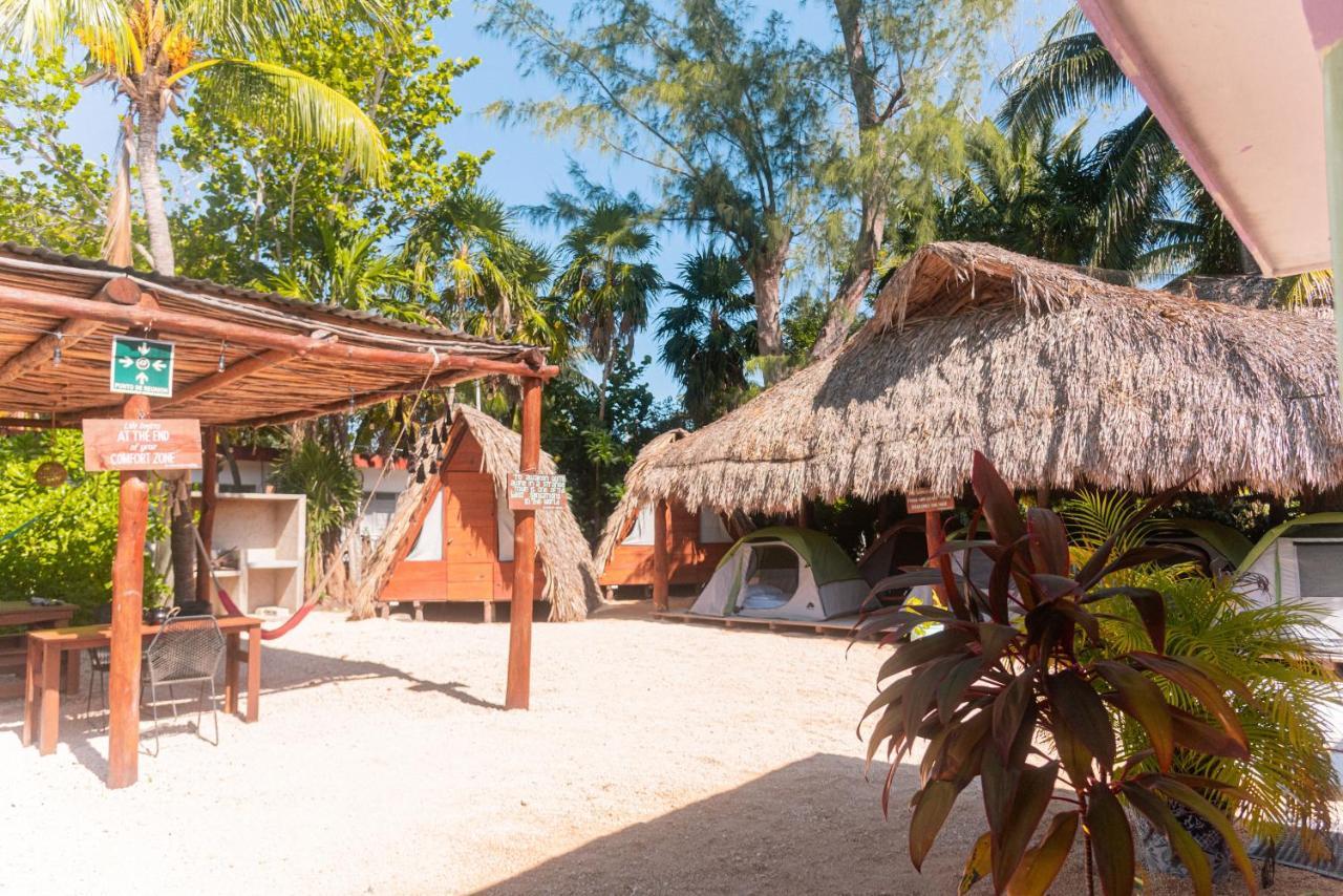 Mapache Hostel & Camping Isla Holbox ภายนอก รูปภาพ