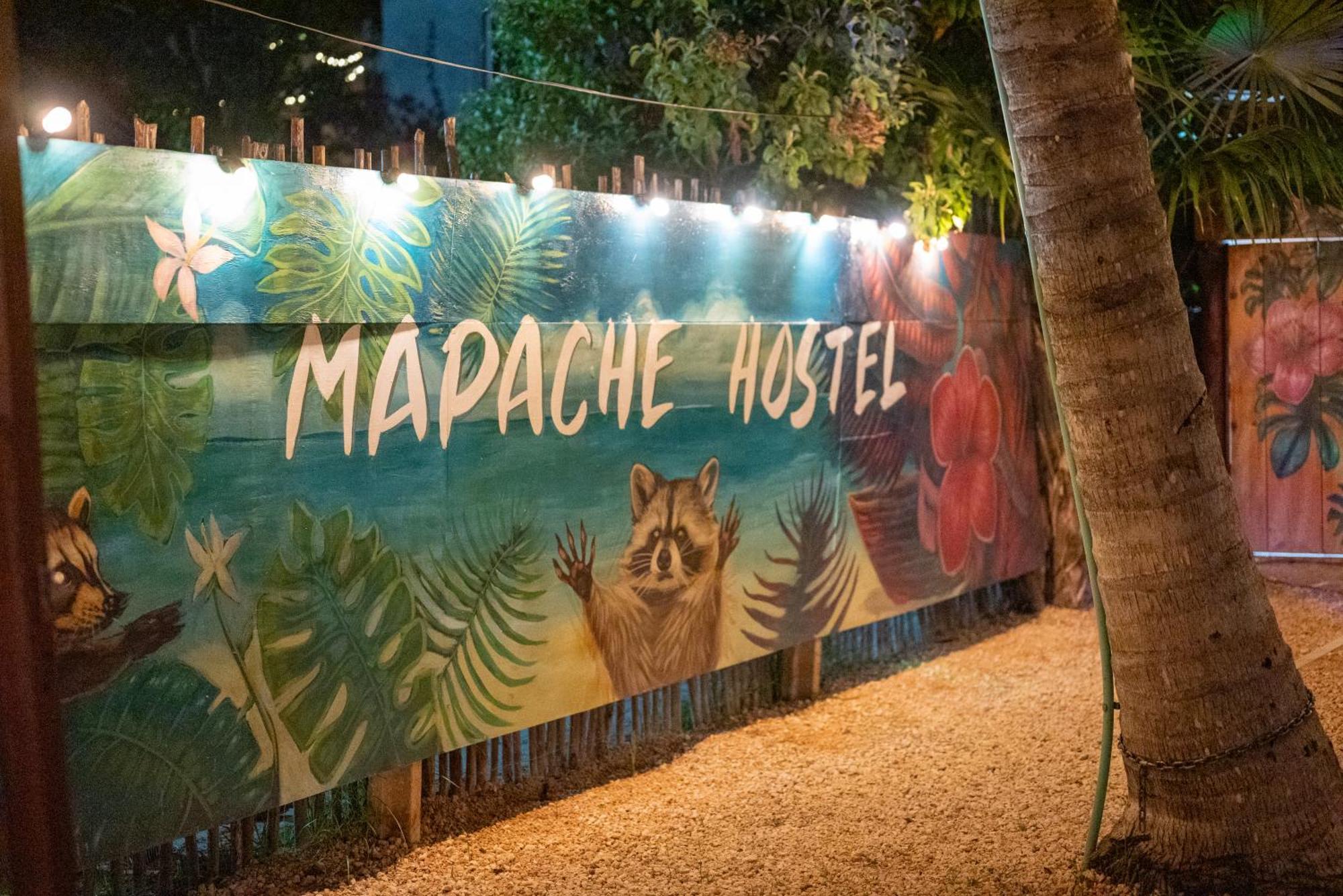 Mapache Hostel & Camping Isla Holbox ภายนอก รูปภาพ