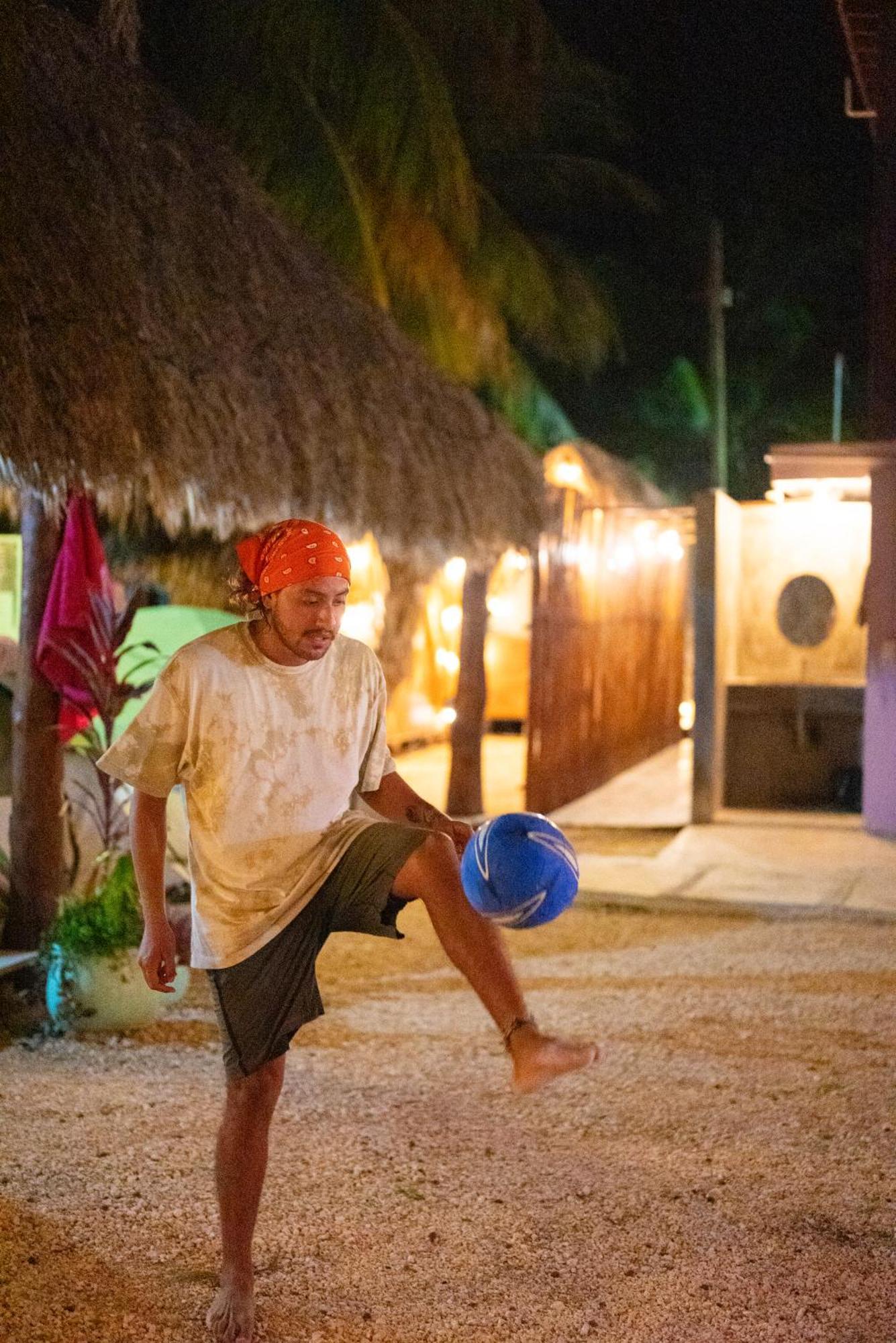 Mapache Hostel & Camping Isla Holbox ภายนอก รูปภาพ