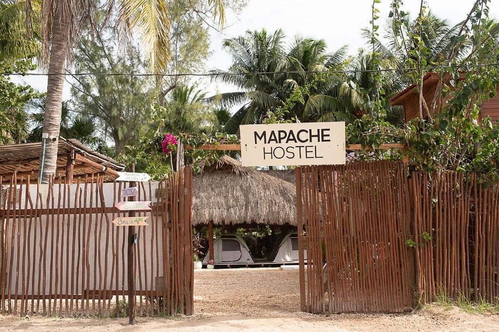Mapache Hostel & Camping Isla Holbox ภายนอก รูปภาพ
