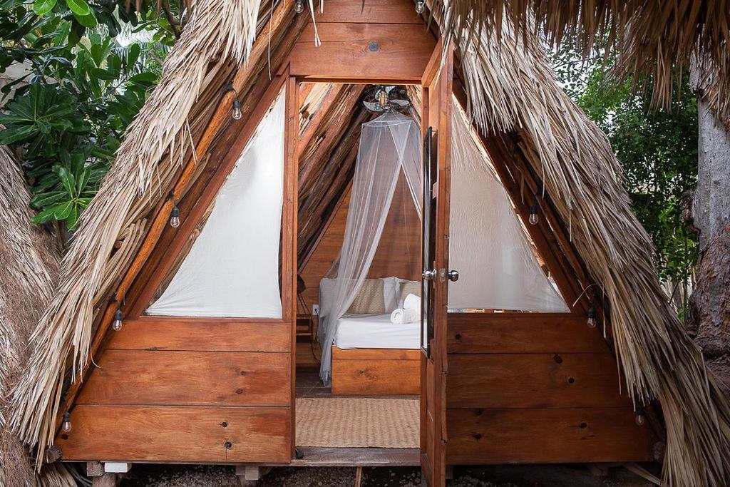 Mapache Hostel & Camping Isla Holbox ภายนอก รูปภาพ