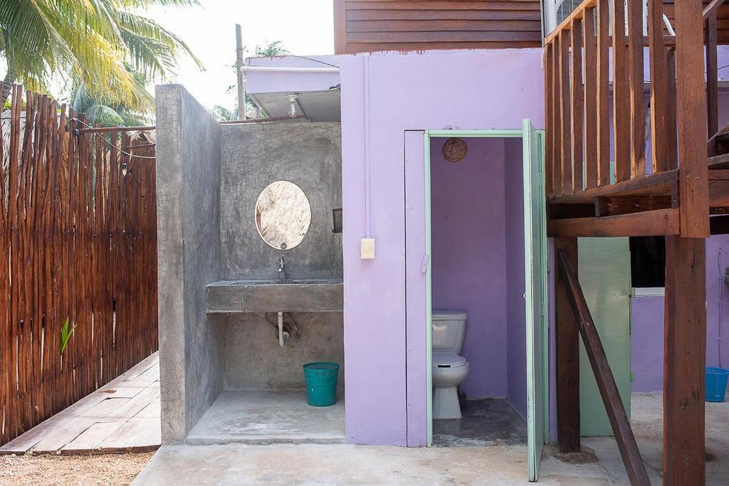 Mapache Hostel & Camping Isla Holbox ภายนอก รูปภาพ